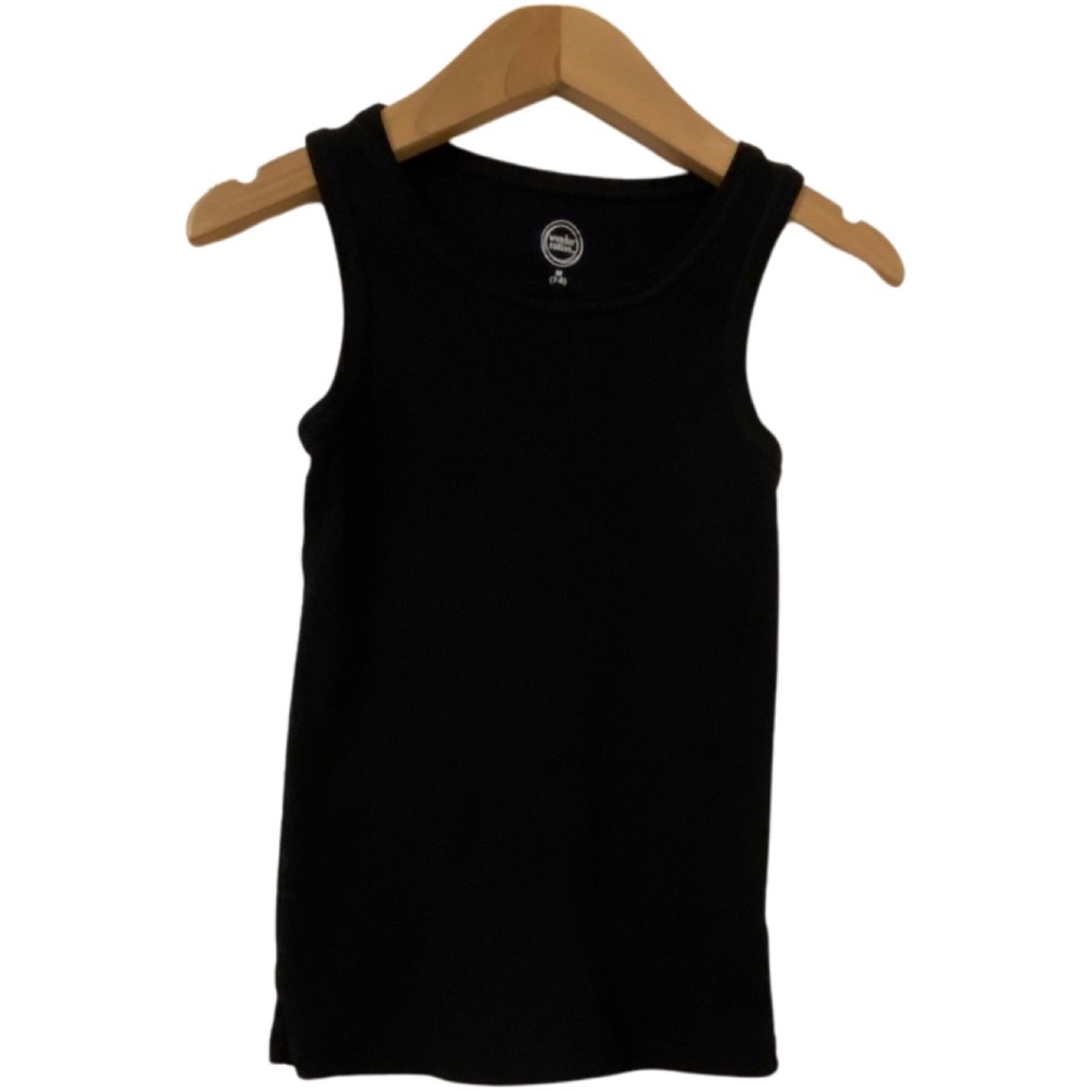 Wonder Nation razor tank top.Size:7/8 girls black